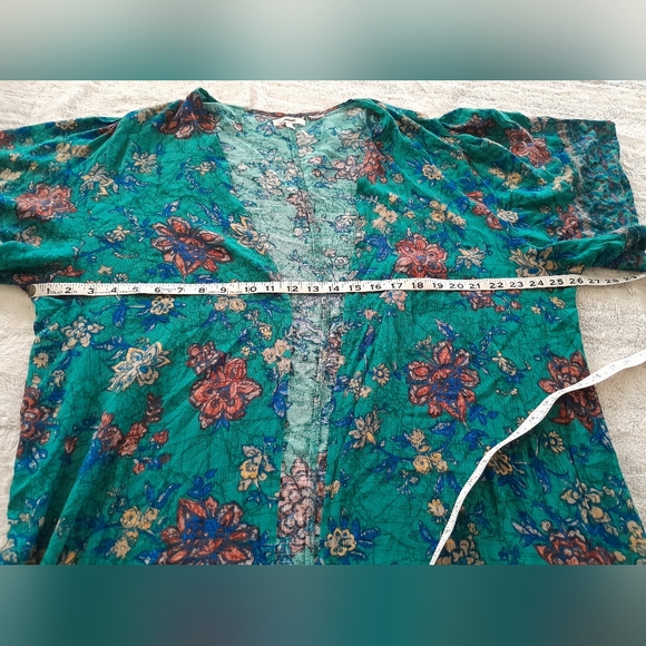 Maurices floral Print kimono size XL - Picture 8 of 12